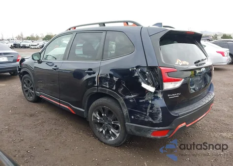 2021 Subaru Forester Sport from USA, damaged, VIN JF2SKARC3MH550405